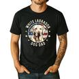 Labrador Retriever Dog Dad Men's Casual T-Shirt Black