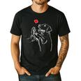 Labrador Retriever Golden Lab Dad Mom Men's Casual T-Shirt Black