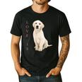Labrador Retriever Shirt Women Men Lab Mom Dad Dog Tee Men's Casual T-Shirt Black