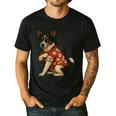 I Love Dad Tattoo Rat Terrier Dad Men's Casual T-Shirt Black I Love Dad Tattoo Rat Terrier Dad Men's Casual T-Shirt Black