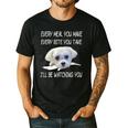 Maltese Dog Watching Owner Quote Puppy Mom Dad Men Women Girls Kids Men's Casual T-Shirt Black