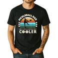 Man's Pickleball Dad Like A Regular Dad But Cooler Men's Casual T-Shirt Black