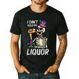 Mardi Gras Skeleton Cant Hold My Carnival Team Dad Men Men's Casual T-Shirt Black