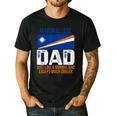 Marshallese Dad Marshall Islands Flag For Father's Day Men's Casual T-Shirt Black