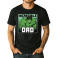 Marvel Comics Avengers Father's Day Hulk Incredible Dad Men's Casual T-Shirt Black