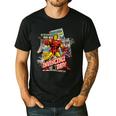Marvel Iron Man Invincible Dad Father's Day Comic Retro Men's Casual T-Shirt Black