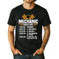 Mechanic Men Dad Hourly Rate Car Auto Garage Mechanic Men's Casual T-Shirt Black