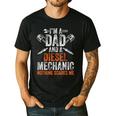 For Men Father's Day Halloween Diesel Mechanic Dad Men's Casual T-Shirt Black