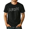 Meow Cat Shirt Meow Kitty Cats Mom And Cat Dad Men's Casual T-Shirt Black