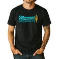 Mermaid Security Birthday Party Matching Dad Boys Men's Casual T-Shirt Black Mermaid Security Birthday Party Matching Dad Boys Men's Casual T-Shirt Black
