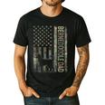 Mini Bernedoodle Dad Camo USA Flag DESIGN ON BACK Men's Casual T-Shirt Black Mini Bernedoodle Dad Camo USA Flag DESIGN ON BACK Men's Casual T-Shirt Black