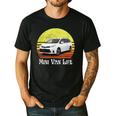 Mini Van Life Soccer Mom Dad Parent For Parents Men's Casual T-Shirt Black