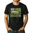Mini Van Mega Fun Mom Dad T-Shirt Men's Casual T-Shirt Black