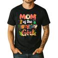 Mom And Dad Birthday Girl Matching Family Party Decorations Men's Casual T-Shirt Black