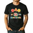 Mom And Dad Of The Birthday Girl Melon Family Matching Men's Casual T-Shirt Black