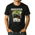 Monster Truck Dad Monster Truck Are My Jam Adults Kids Men's Casual T-Shirt Black