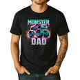 Monster Truck Dad Monster Truck Are My Jam Truck Lovers Men's Casual T-Shirt Black
