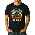 Monster Truck Dad Shirt Retro Vintage Monster Truck Shirt Men's Casual T-Shirt Black