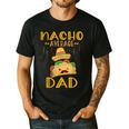 Nacho Average Dad Tee Mexican Fiesta Cinco De Mayo Men's Casual T-Shirt Black