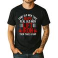 Old Men Gag Workout Gym Fitness Exercise Weightlifting Dad Men's Casual T-Shirt Black