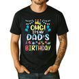 OMG It's My Dad's Birthday Happy To Me You Father Daddy Men's Casual T-Shirt Black