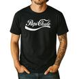 Papi Chulo Mexican Dad Father's Dad Chingon Fathers Day Men's Casual T-Shirt Black