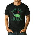 The Par Tee Dad Hole In One Golf Parents Matching Family Men's Casual T-Shirt Black