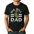 Pickle Pun Big Dill Dad Saying Dad Joke Father Humor Men's Casual T-Shirt Black
