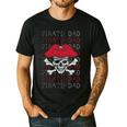 Pirate Dad Skull And Crossbones Tampa Gasparilla Captain Men's Casual T-Shirt Black