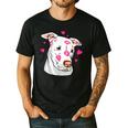 Pitbull Love Pitbull Moms Dads Men's Casual T-Shirt Black Pitbull Love Pitbull Moms Dads Men's Casual T-Shirt Black