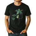 Plant Dad Plant Mom Grow Monstera Adansonii Urban Gardener Men's Casual T-Shirt Black