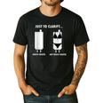 Plumber Hot Water Heater Plumbing Dad Joke Men's Casual T-Shirt Black