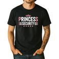 Princess Security Boys Big Brother Vintage Birthday Dad Mom Men's Casual T-Shirt Black