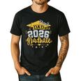 Proud Dad Of A 2026 Graduate Grad Senior Graduation Father Men's Casual T-Shirt Black