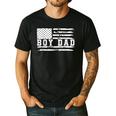 Proud Dad Of Boy Father Of Boys For Dad Xmas Fathers Day Men's Casual T-Shirt Black