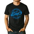 Proud New Daddy It's A Boy Dad To Be 1st Time Father Men's Casual T-Shirt Black