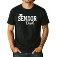 Proud Senior Dad 2026 Senior 2026 Dad Class Of 2026 Father Men's Casual T-Shirt Black