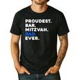 PROUDEST BAR MITZVAH DAD EVER Jewish BOY Celebration Men's Casual T-Shirt Black PROUDEST BAR MITZVAH DAD EVER Jewish BOY Celebration Men's Casual T-Shirt Black