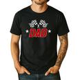 Racing Birthday Boy Race Car Dad Family Matching Men's Casual T-Shirt Black