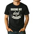 Raising My Dad Is Exhausting Top For Kids Quote Saying Men's Casual T-Shirt Black Raising My Dad Is Exhausting Top For Kids Quote Saying Men's Casual T-Shirt Black