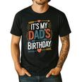 Retro It's My Dad's Birthday Boho Nostalgia Women Kid Men's Casual T-Shirt Black Retro It's My Dad's Birthday Boho Nostalgia Women Kid Men's Casual T-Shirt Black