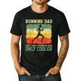 Retro Running Dad Runner Marathon Athlete Humor Outfit Men's Casual T-Shirt Black