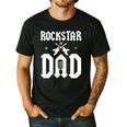 RockStar Dad Men's Casual T-Shirt Black