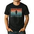 Round Rowing Dad Rudder Men's Casual T-Shirt Black