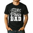 Senior Cheer Dad 2026 Proud Cheerleader Dad Class Of 2026 Men's Casual T-Shirt Black
