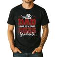 Senior Dad 2026 Graduation Proud Dad Of a 2026 Graduate Men's Casual T-Shirt Black