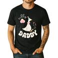 Silly Daddy Silly Goose Dad Birthday Family Matching Party Men's Casual T-Shirt Black