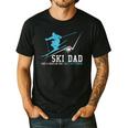 Ski Dad Winter Sports Skiing Father Men's Casual T-Shirt Black Ski Dad Winter Sports Skiing Father Men's Casual T-Shirt Black