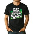 Soccer Birthday Birthday Dad Boys Soccer Birthday Men's Casual T-Shirt Black