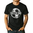 Soccer Dad Family Matching Team Player Sport Lover Papa Men's Casual T-Shirt Black